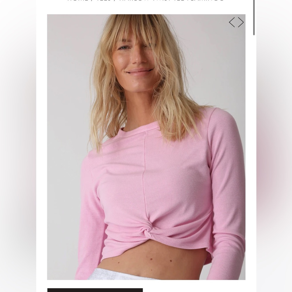 NWT Electric & Rose Twist Top